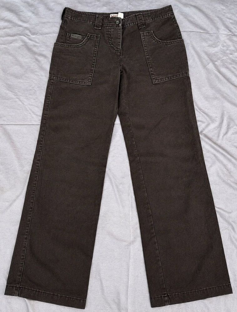 Brown Cargo Pants for Women
