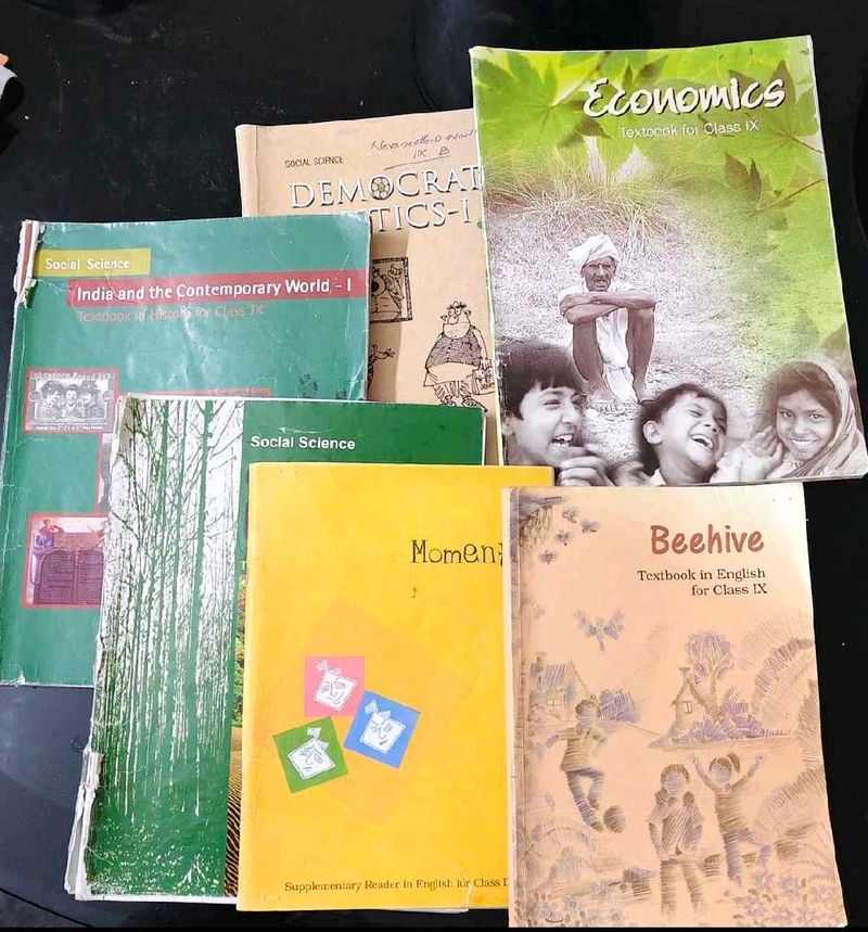Class 9 Textbooks - Social Science &amp; English