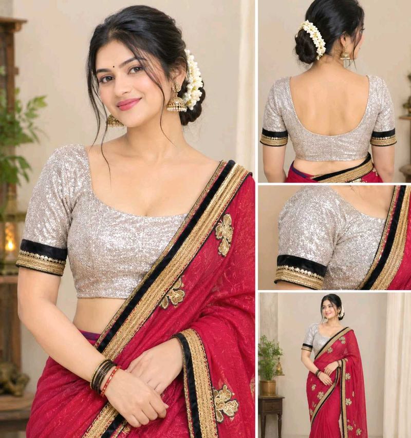 Elegant Saree with Blouse
