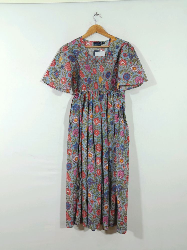 Githaan Multicolor  Dress Frock (Women's)