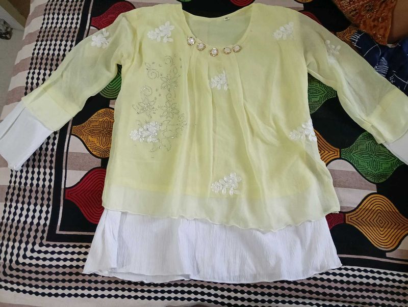 Elegant Embroidered Top