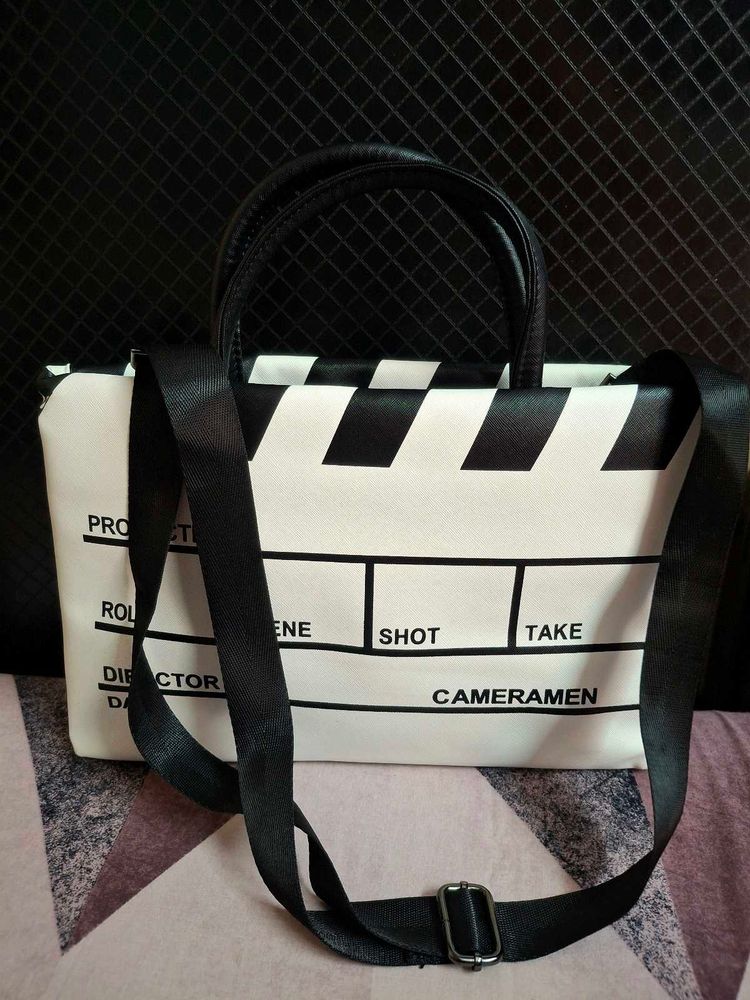 Quirky Clapperboard Tote Bag 👜