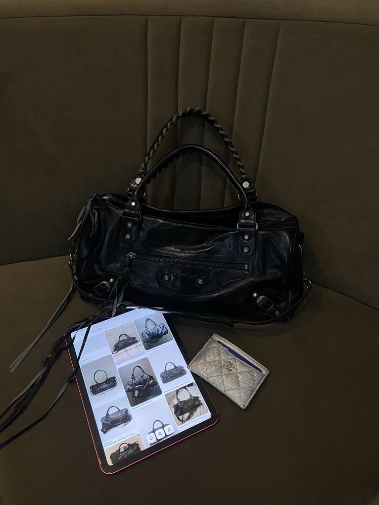 Balenciaga Black twiggy bag