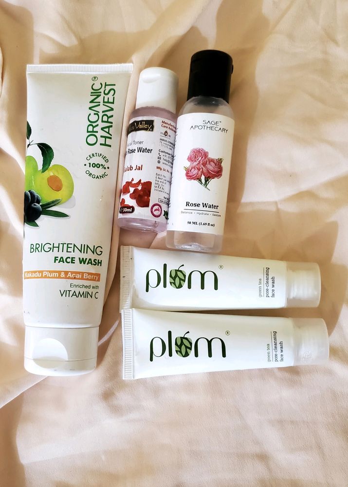 Face Washes &amp; Rose Waters
