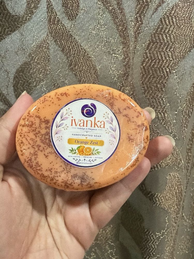 Ivanka Orange Zest Handcrafted Soap