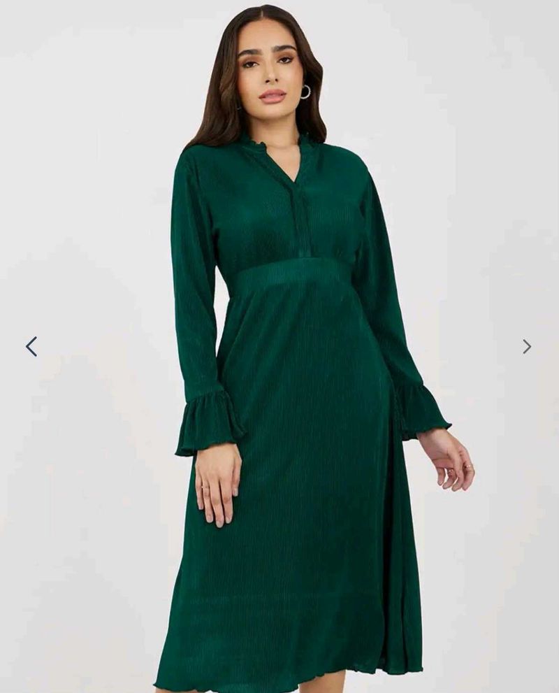 AT HALF PRICE- BRAND NEW PLEATED A-LINE DRESS