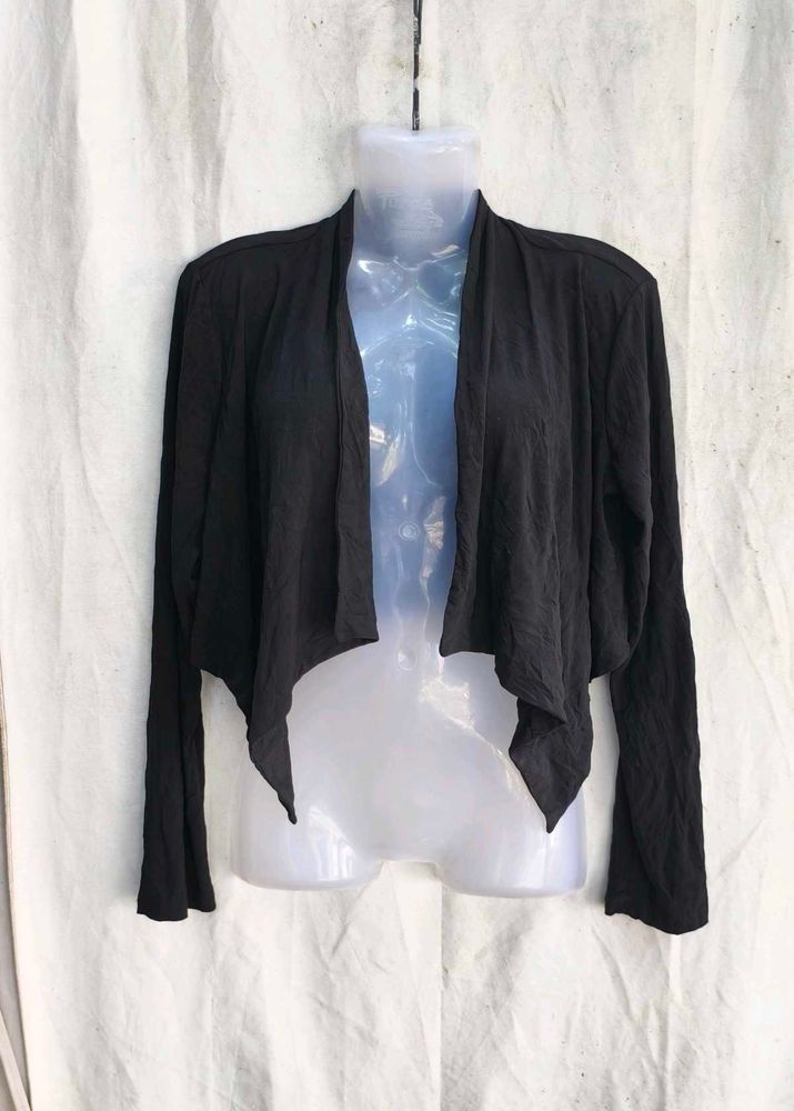 Black Lightweight Cardigan