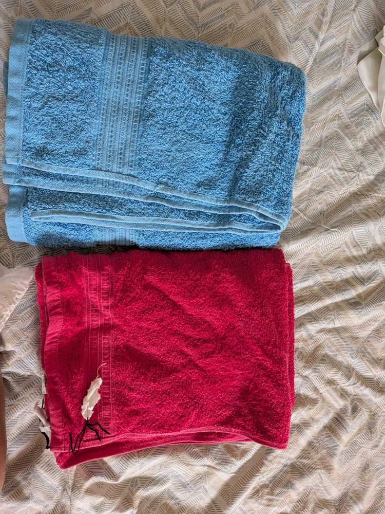2 Bath Towels -Preowned