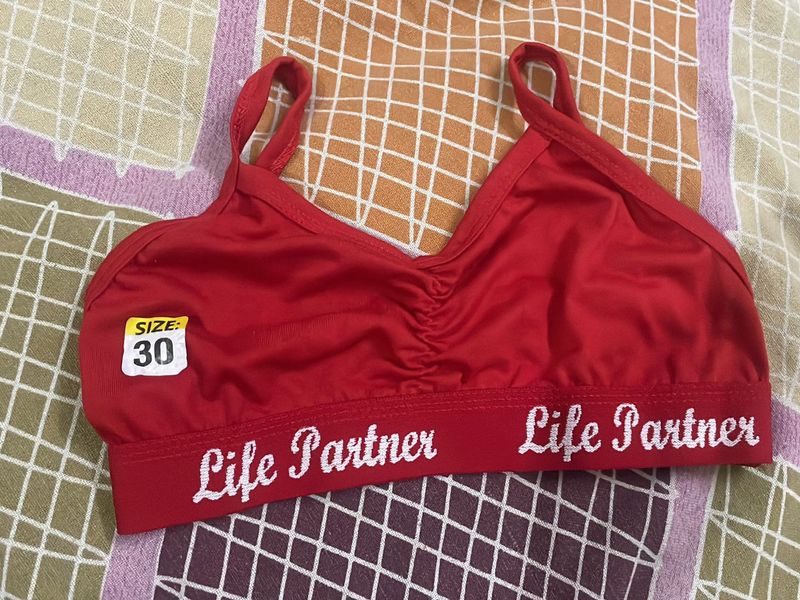 Red Sports Bra