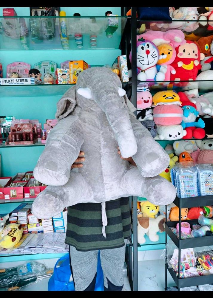 Giant Plush Elephant Toy
