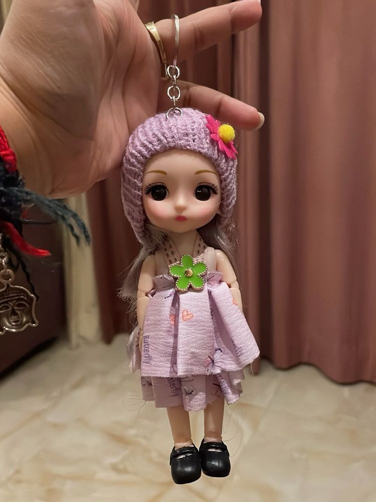 Cute Doll Keychain