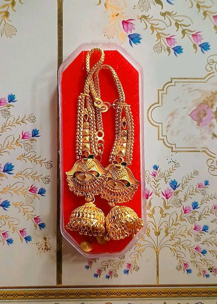 Gold Plated Premium Quality Jhumkas