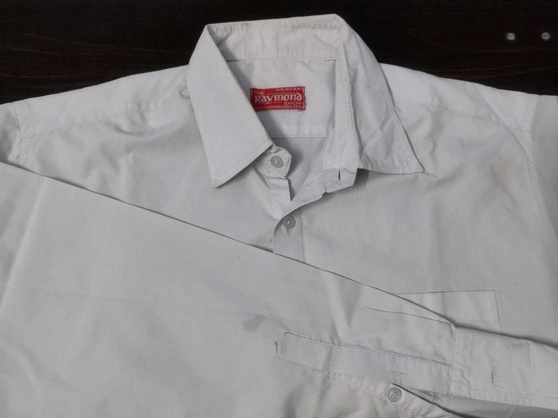 Raymond Men's White Shirt