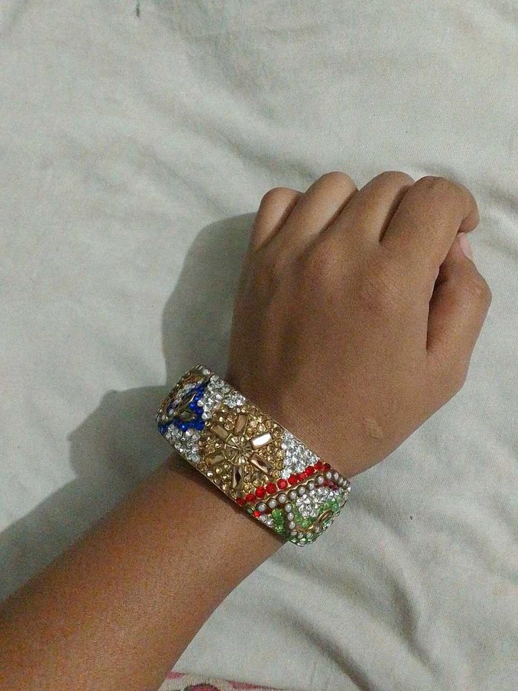 Embellished Bangle Bracelet