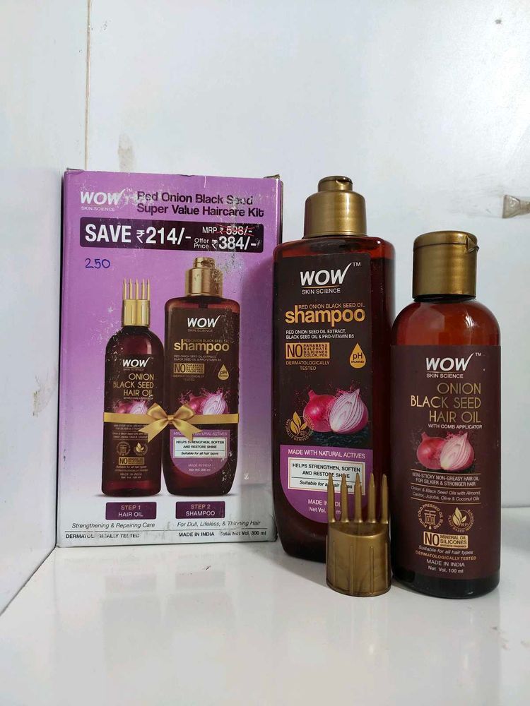 Wow Skin Science Haircare Kit