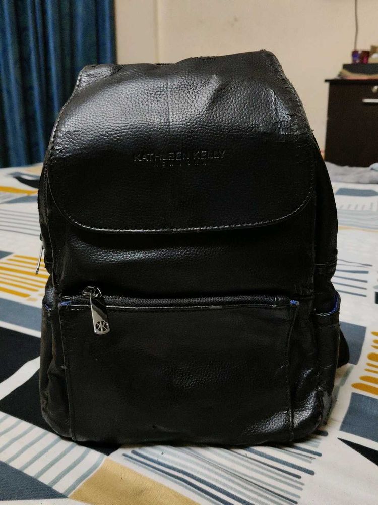 Kathleen Kelly Black Backpack