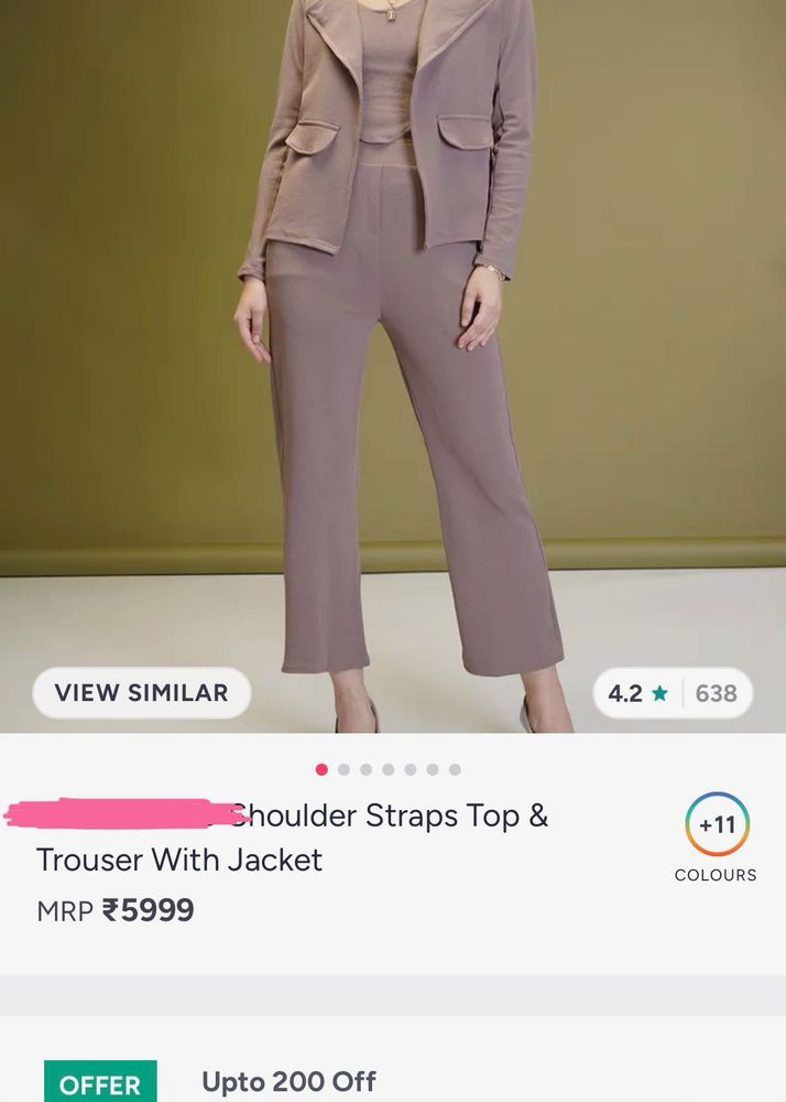 Chic 3-Piece Casual Suit Set