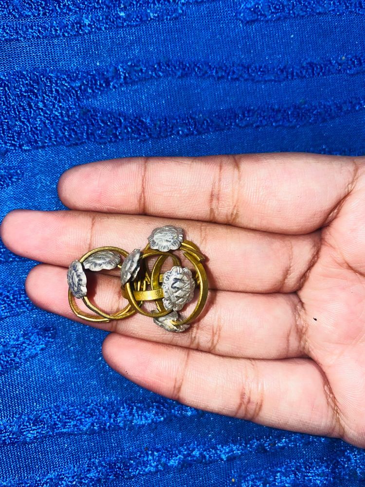 silver Elegant Interlocking  Set