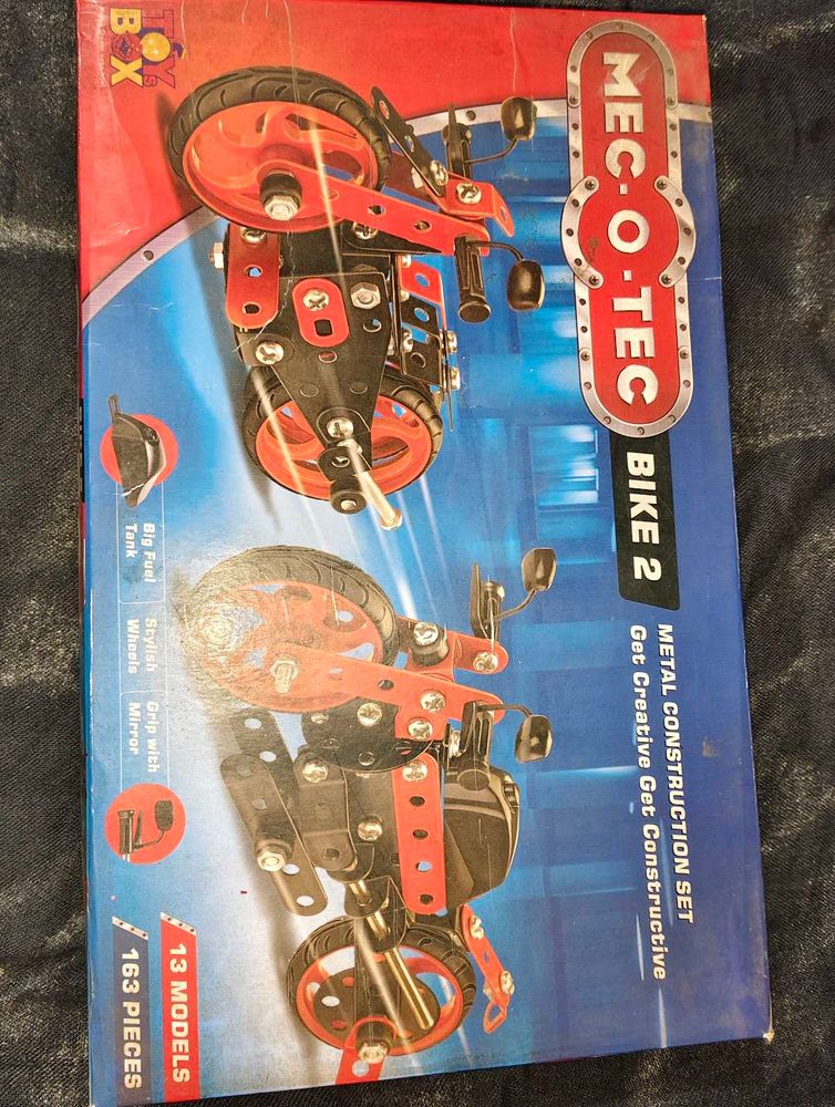 MEC-O-TEC Bike 2 Metal Construction Set