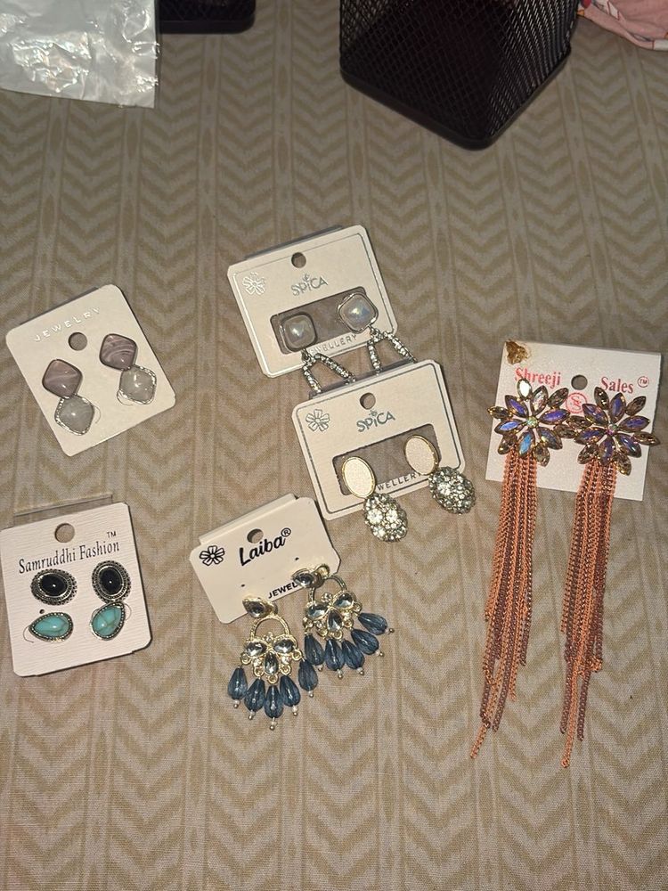 Assorted Dangle &amp; Stud Earrings