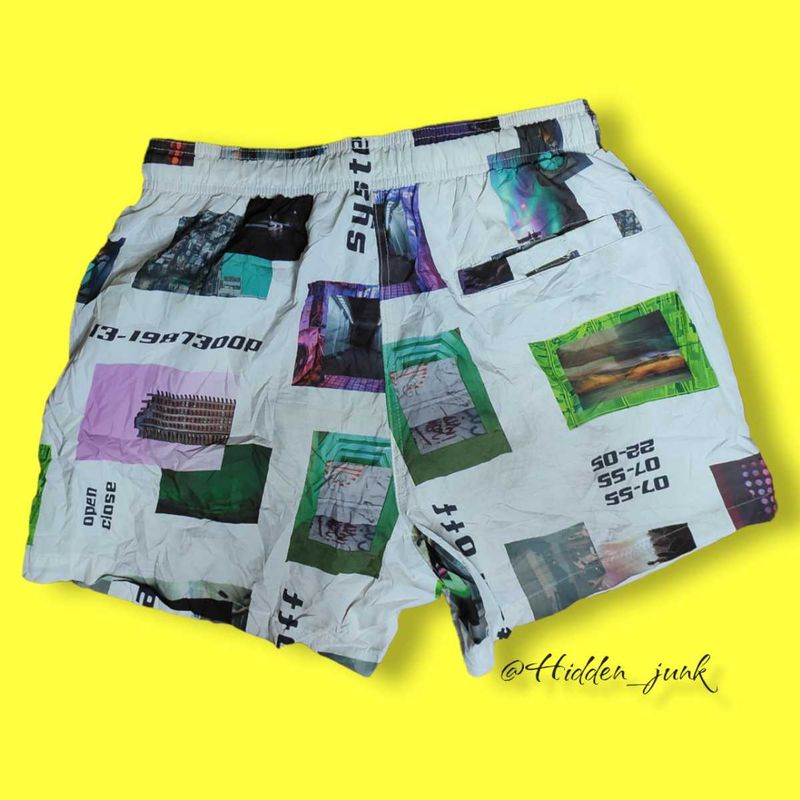 Off-White Graphic Print Shorts