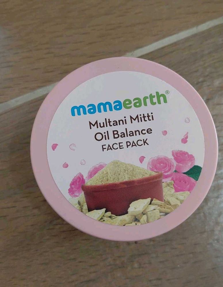 Mamaearth Multani Mitti Oil Balance Face Pack