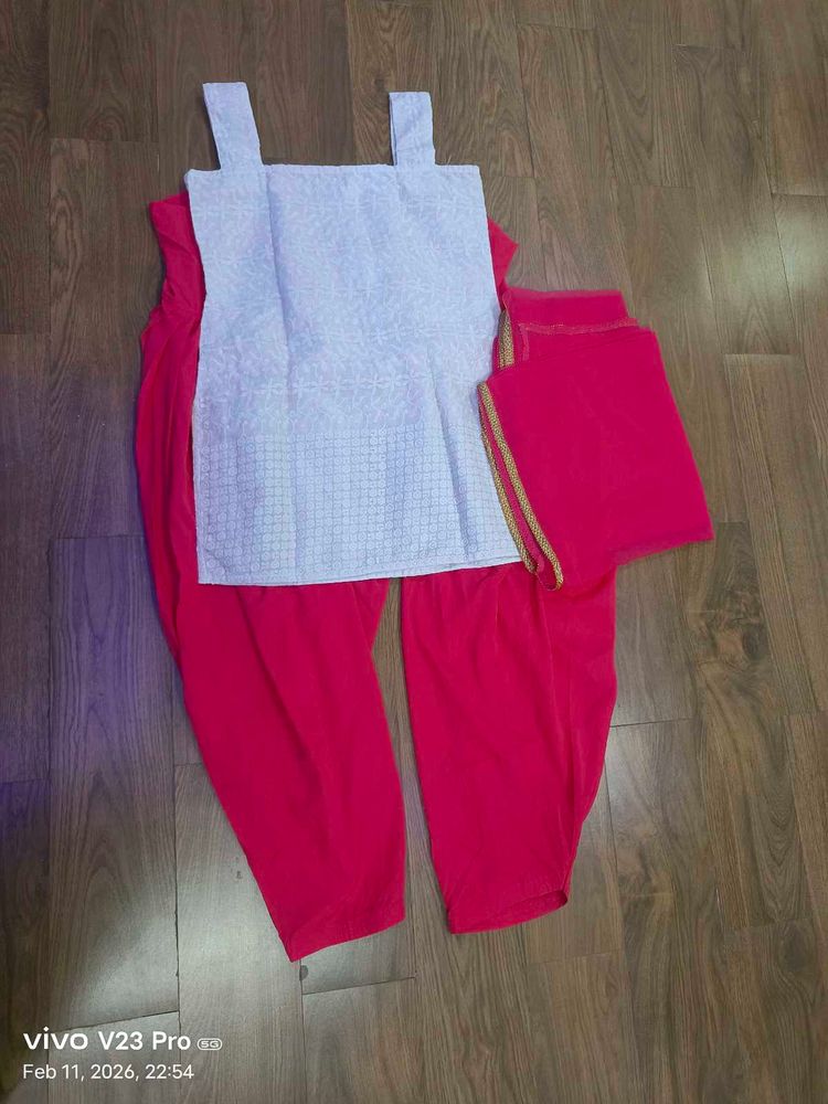 Patiala suit with dupatta