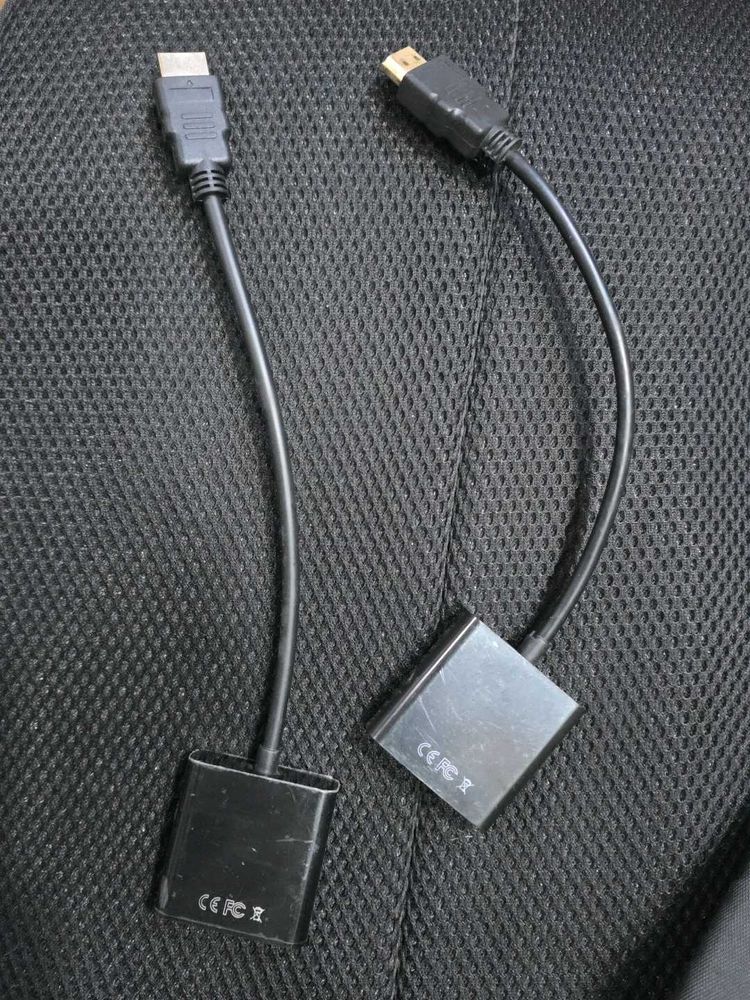 HDMI to vga Adapter Cable (2 Pack