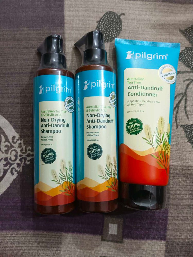 Pilgrim Anti-Dandruff Shampoo &amp; Conditioner Set