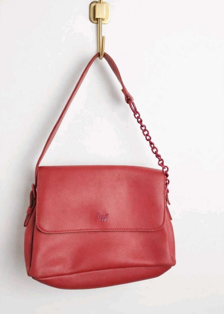 Stylish Red Crossbody Bag