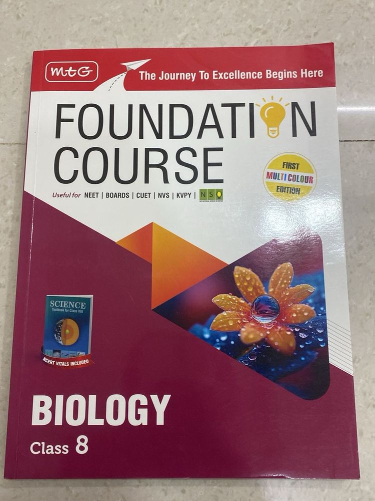 MTG Foundation Course Biology Class 8
