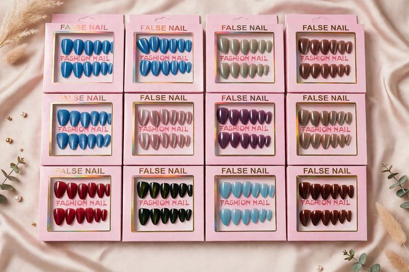 Fashionable False Nails - Various Colors