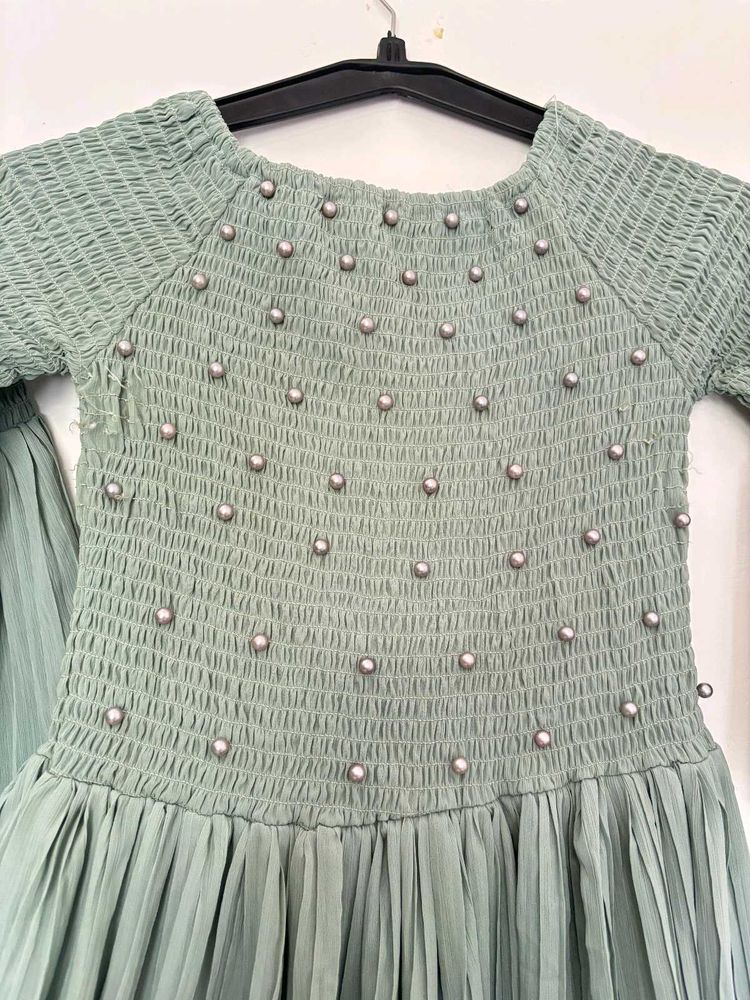 elastic tunic dress
