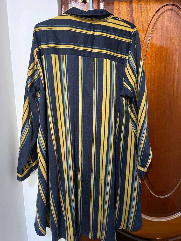 Striped Long Sleeve Tunic