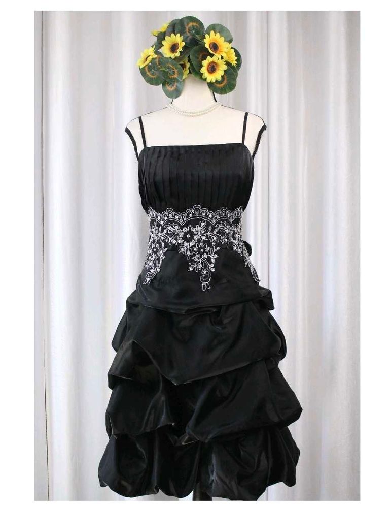 Black Layered Party Dress ❤️‍🔥