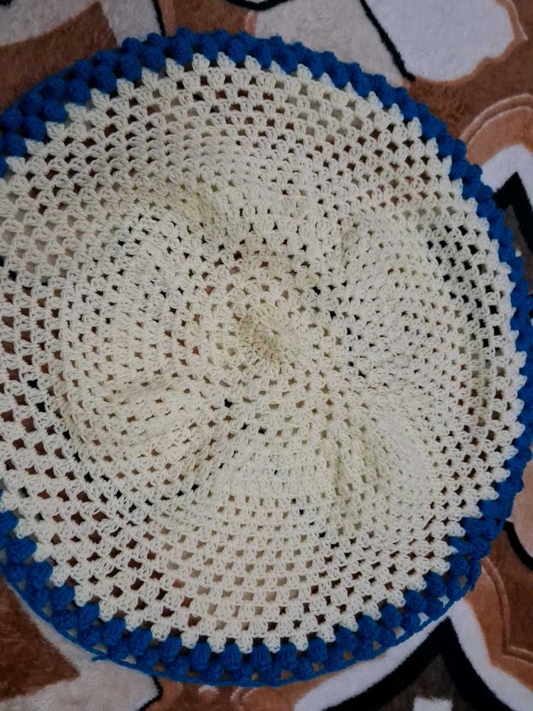 Handmade Crocheted Mat