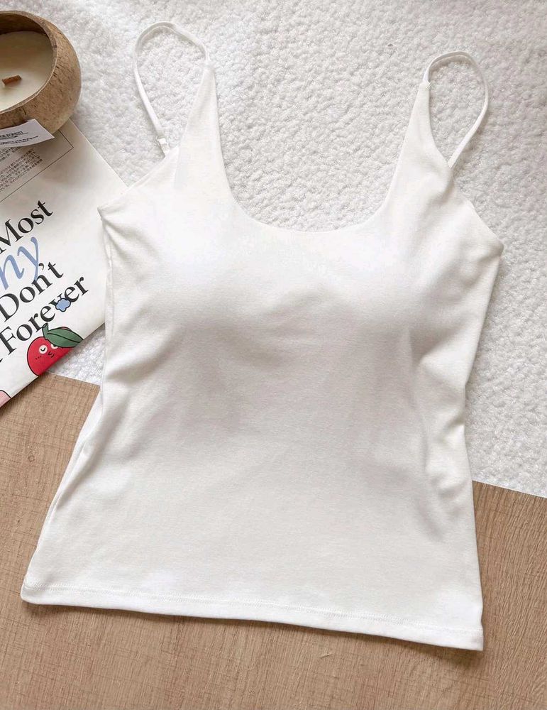 Classic White Backless Freedom Bra