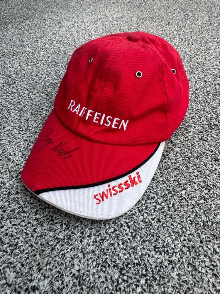 Red Raiffeisen SwissSki Baseball Cap