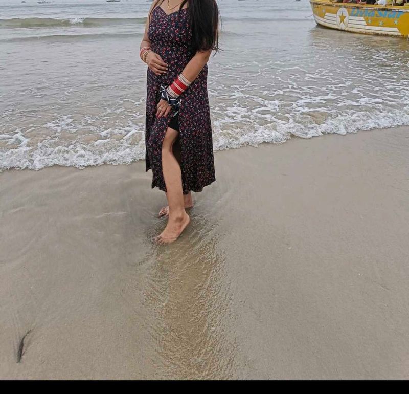 Floral Print Maxi Dress