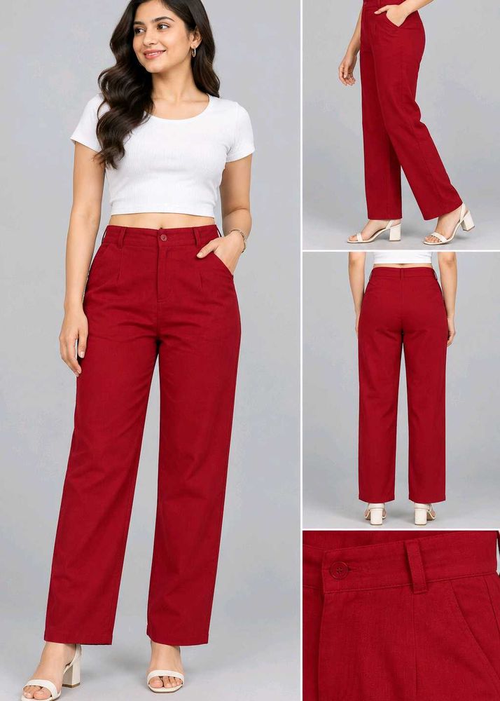Vibrant Red Ethnic Blouse