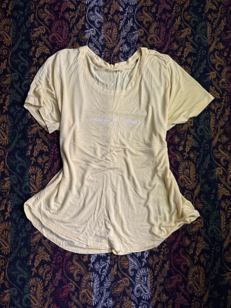 Butter Yellow T-Shirt