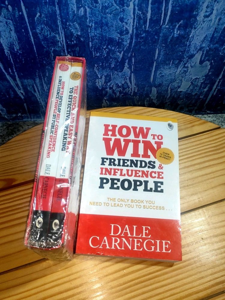 Dale Carnegie 3 Books Set
