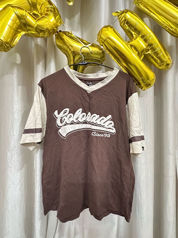 Colorado Oversized Graphic Tee/Jersey