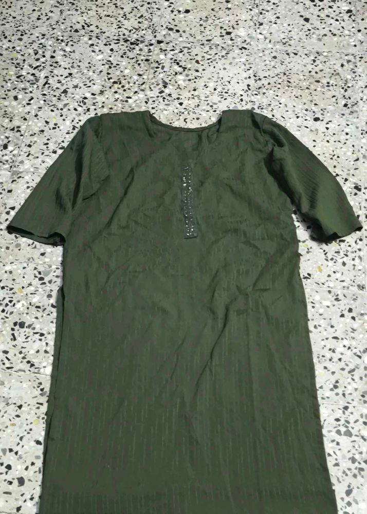 Sale Olive Green kurta