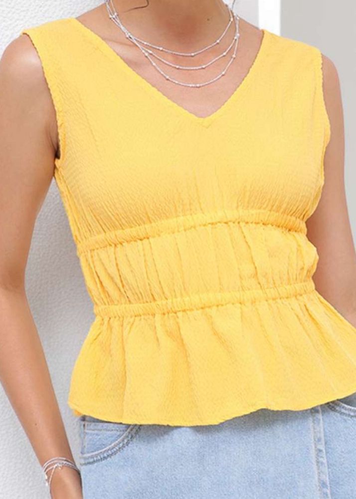 dress berry Yellow Top