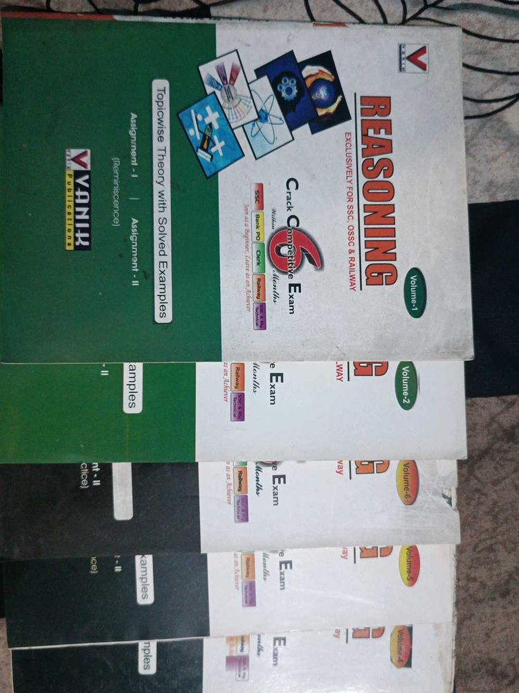 Reasoning Competitive Exam Books