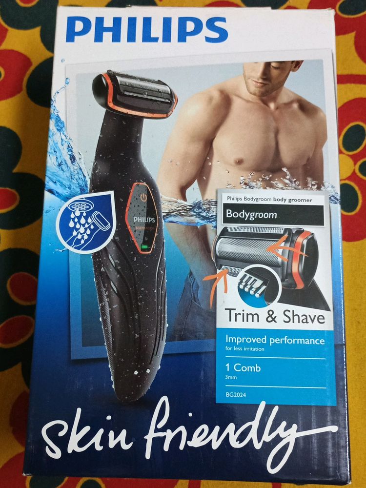 Philips Full Body Shaver With Trimmer Comb