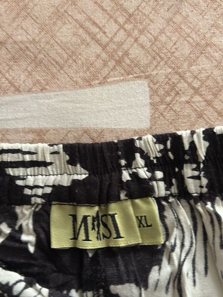 MSI Black &amp; White Palazzo Pants