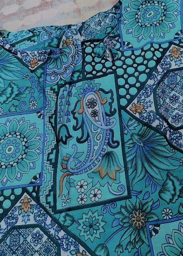 Paisley Print Top