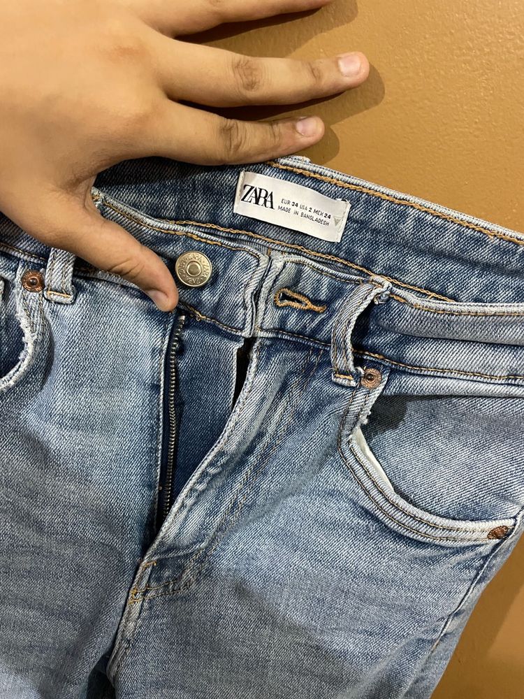 ZARA Blue Denim Jeans